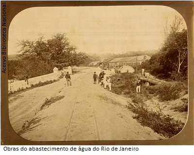 Obras do abastecimento de água
