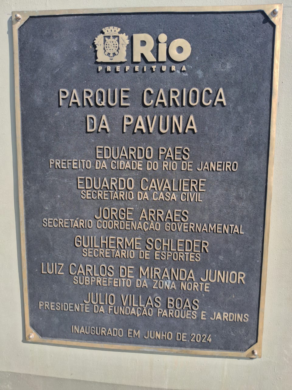 informações do parque